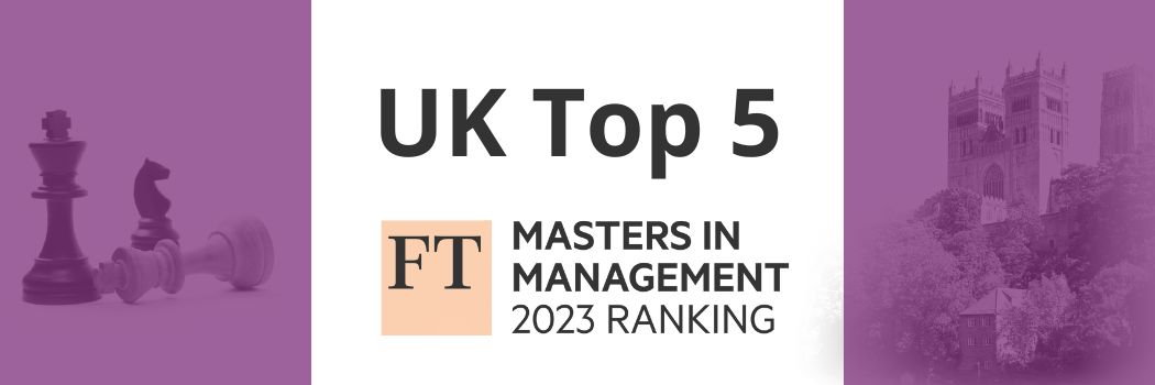 Graphic showing Top 5 result in FT rankings