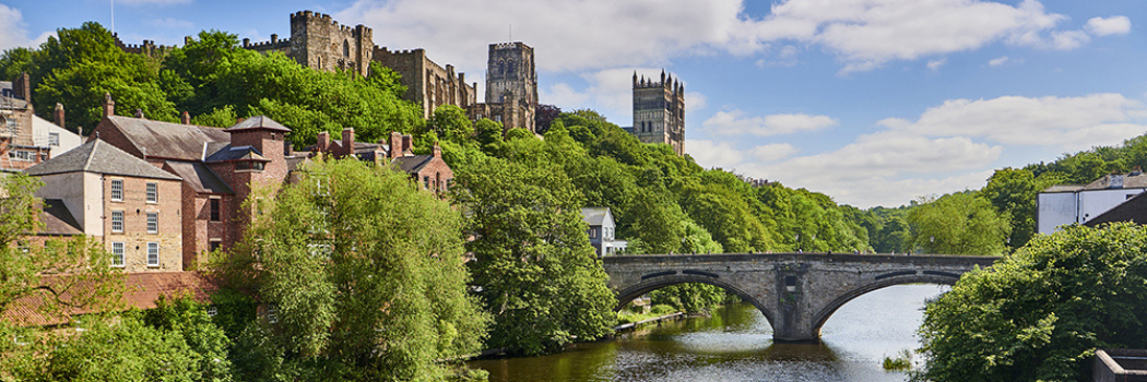 View of Durham Catherdral from across the river