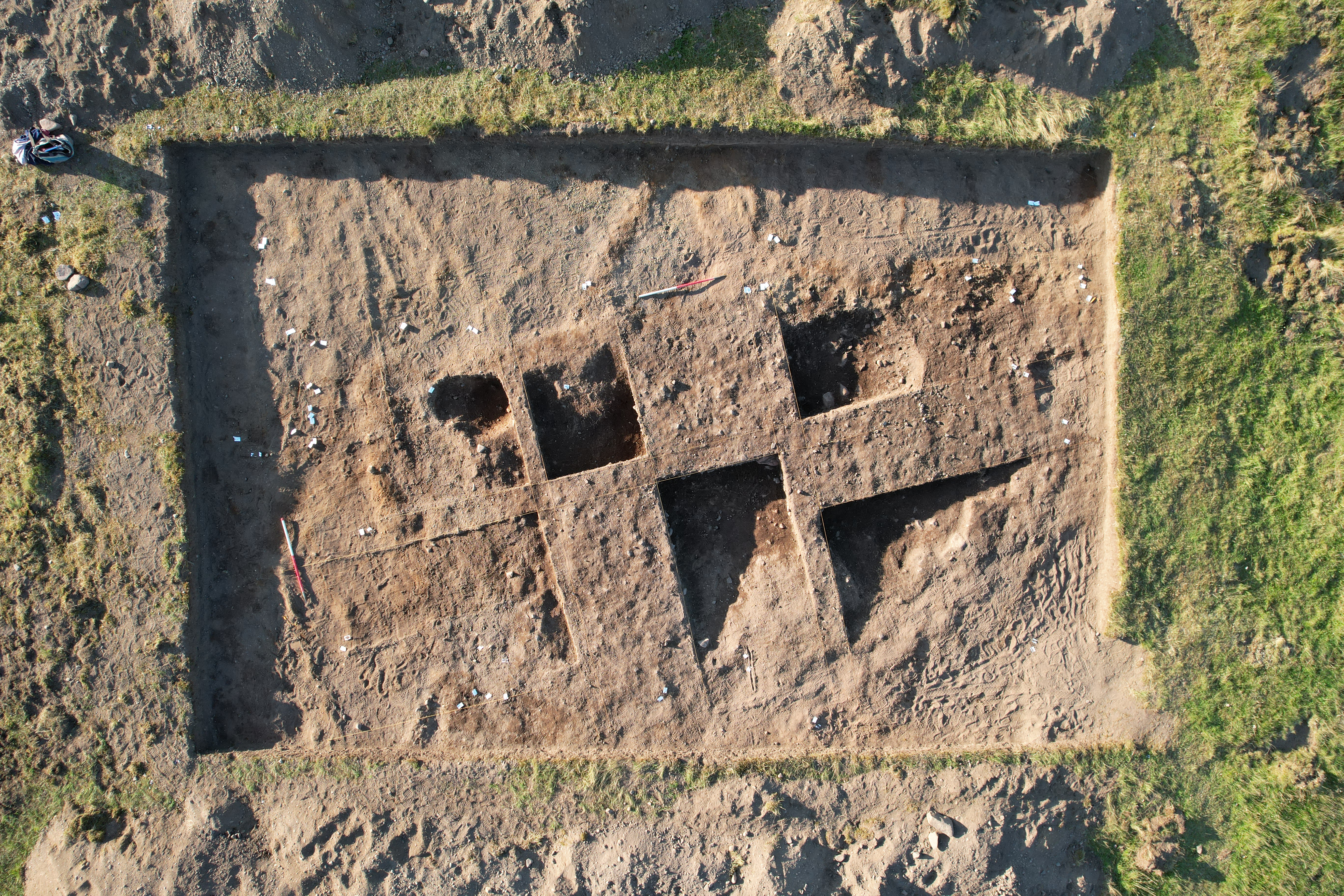 Image showing site of archaeological dig