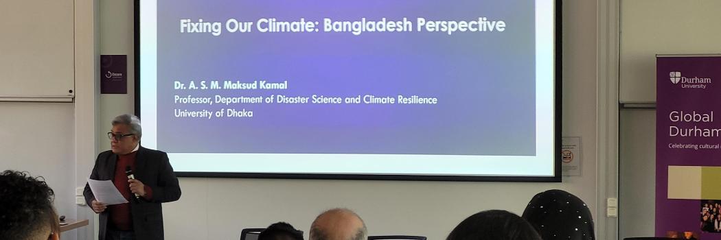 Fixing Our Climate: Bangladesh Perspective