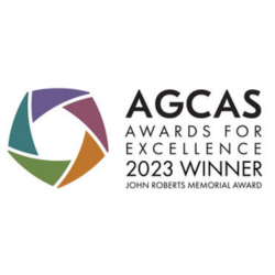 AGCAS John Roberts Memorial Award Winner logo