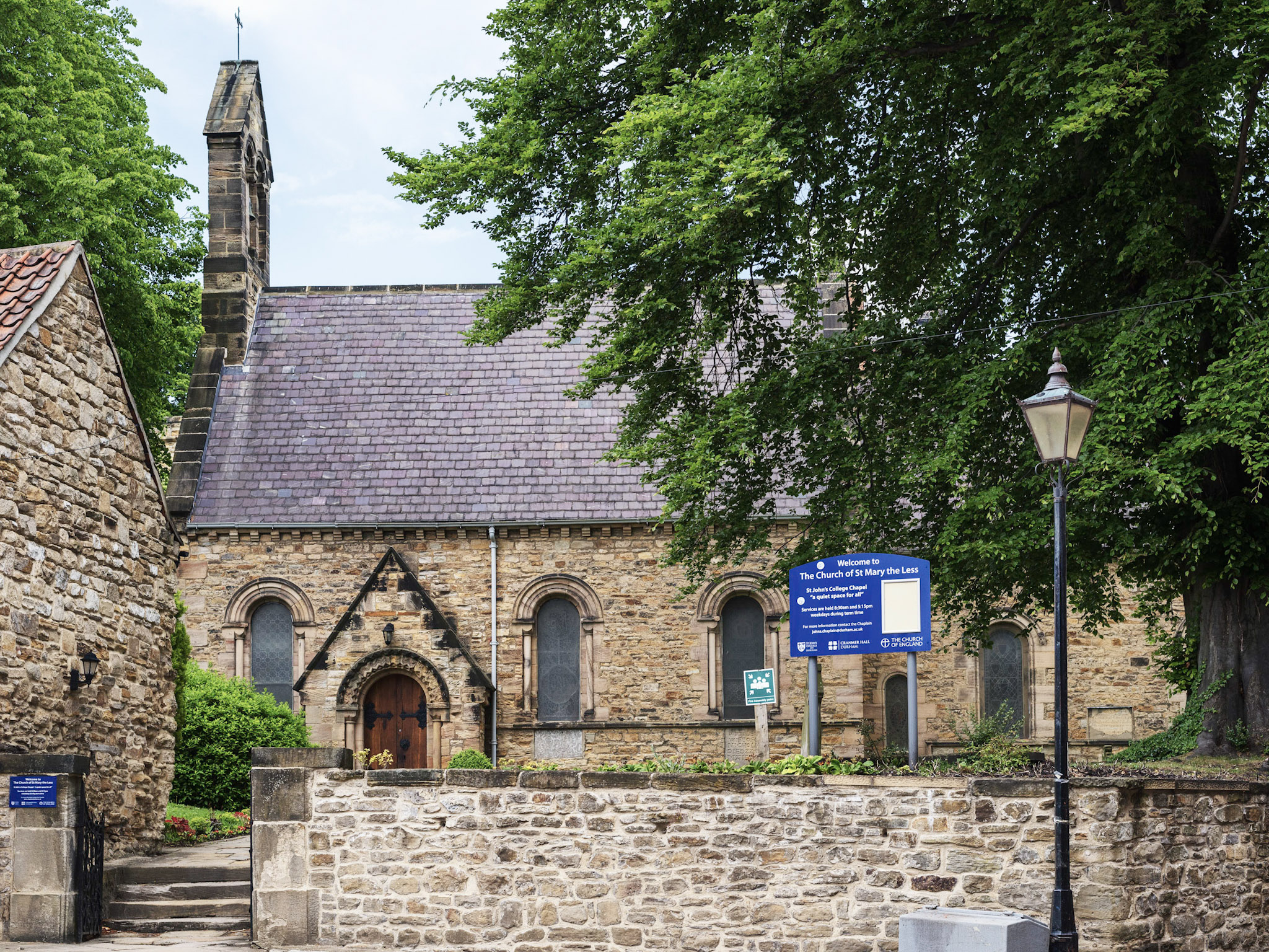 Exterior of the Church of St Mary the Less