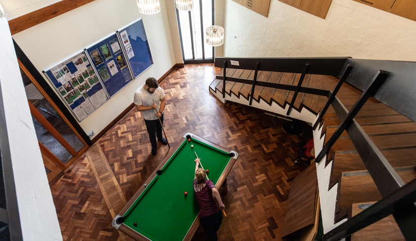 Pool table Crop