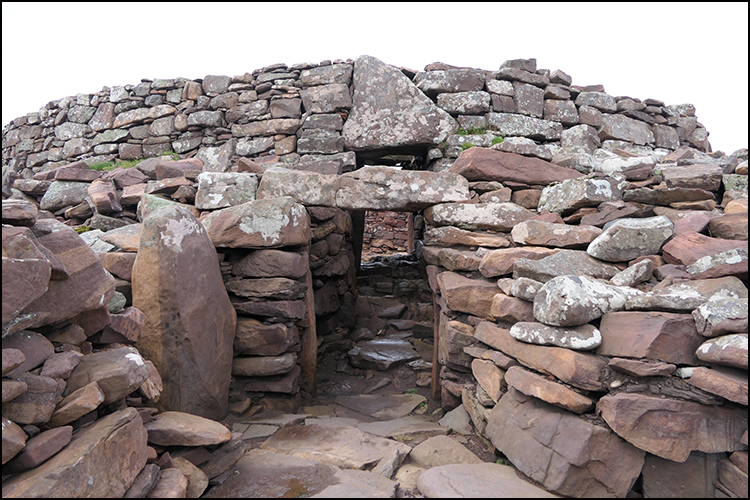 An ancient stone building