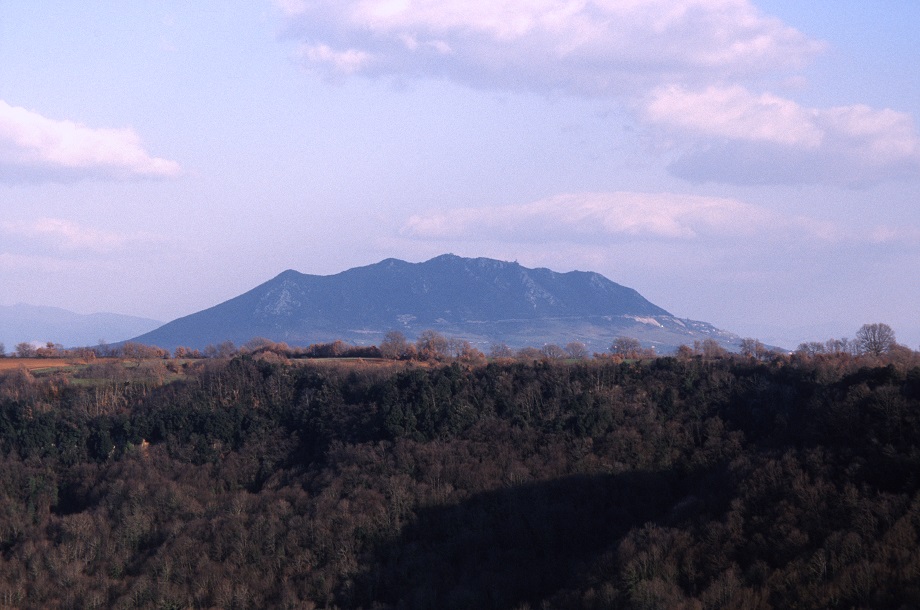 Mountain at a distance