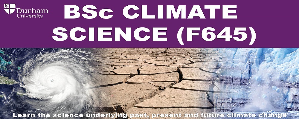 New Climate Science Course at Durham Earth Sciences