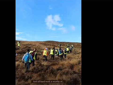 Still image from Fieldtrip-ing video