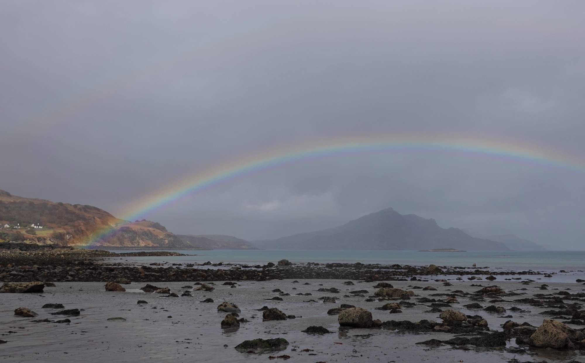 Skye under a rainbow
