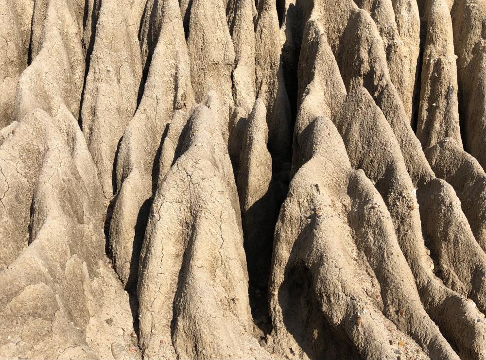 A landscape formation in Portugal