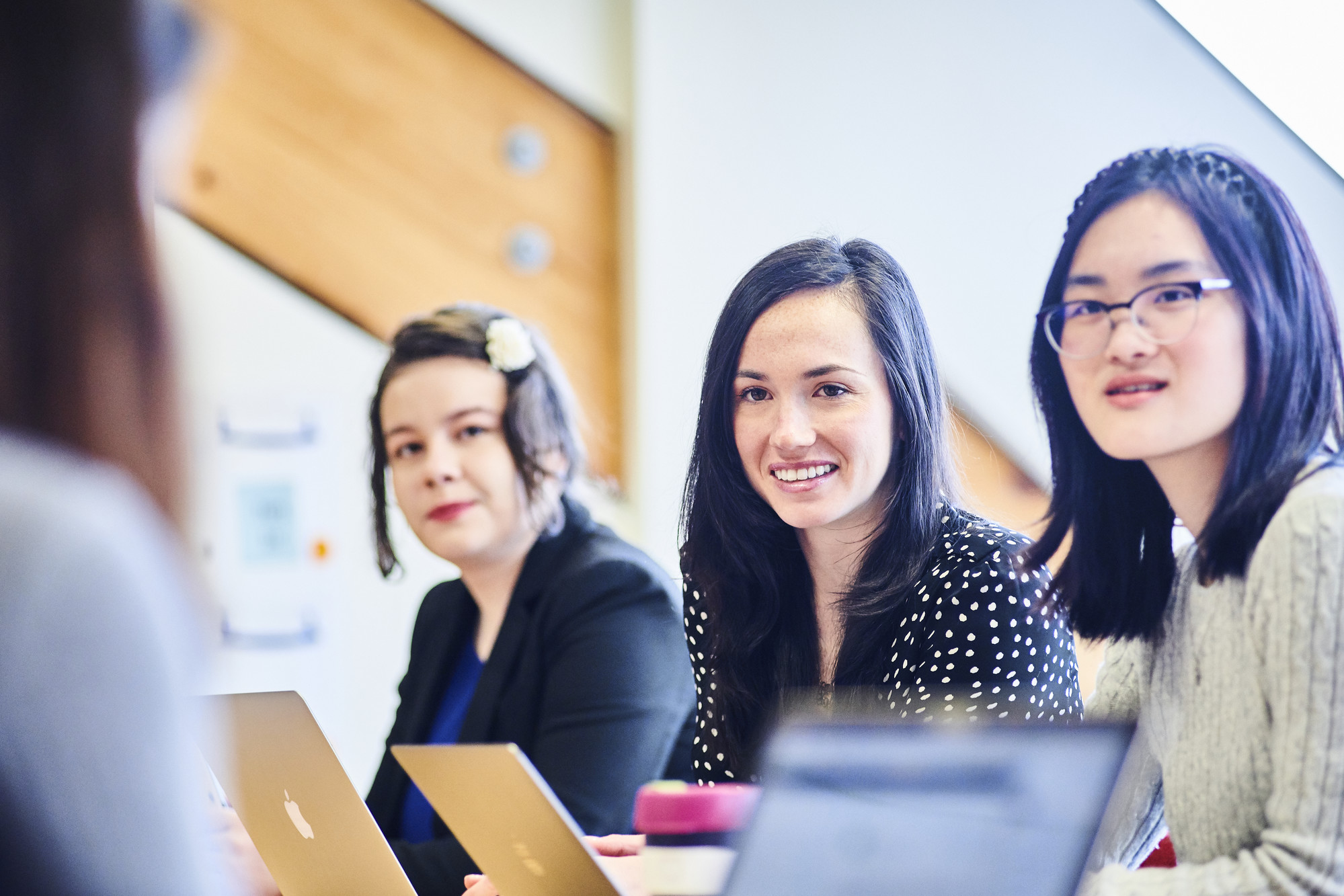 Group of students working