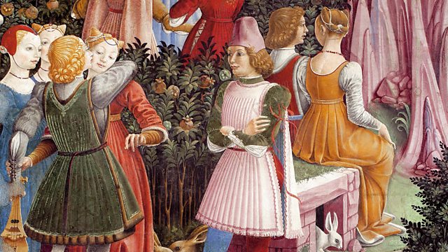 Francesco del Cossa's fresco 'April'