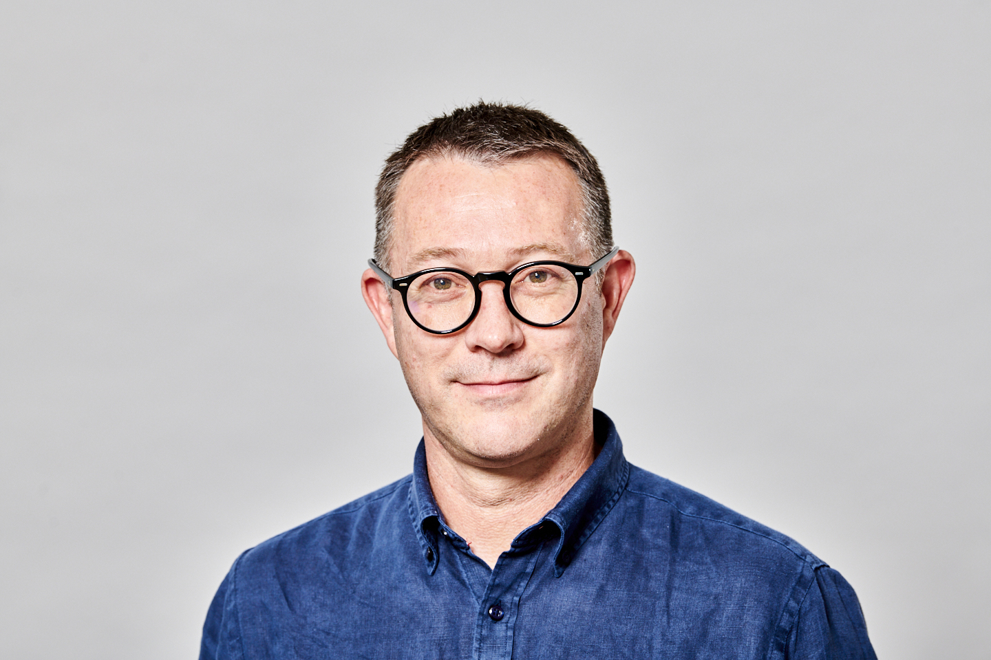 A headshot of Prof Martin Roderick against a neutral background