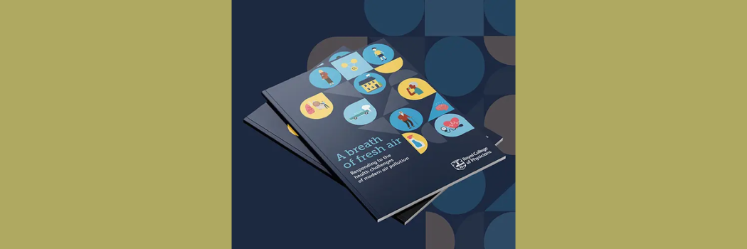 RCP report cover on a navy background