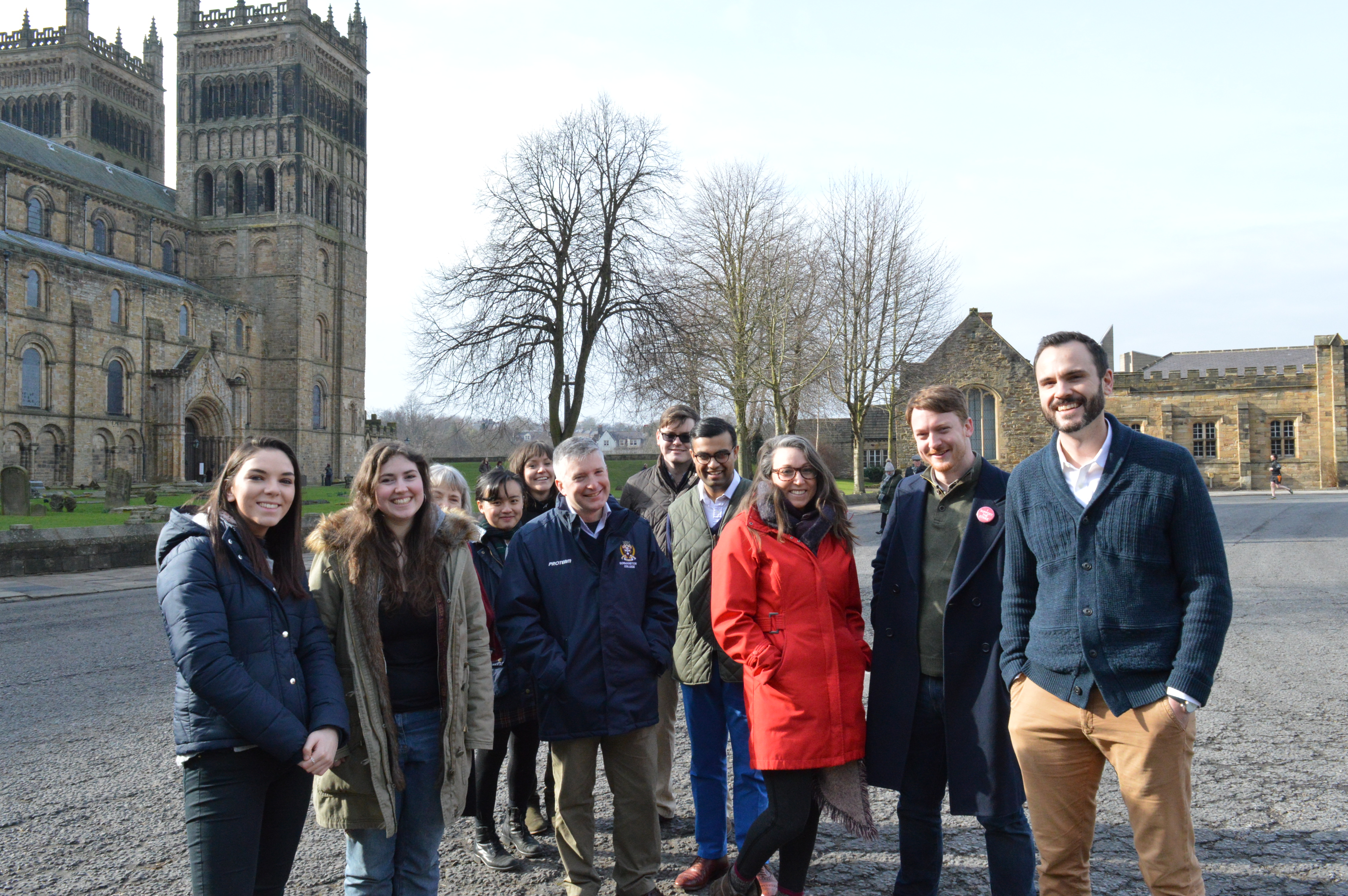 Students on palace green