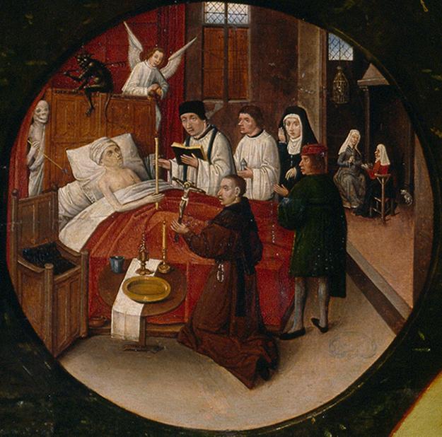 Jheronimus Bosch, Death (Detail of The Seven Deathly Sins and the Four Last Things, 1500-1525, Prado Madrid)