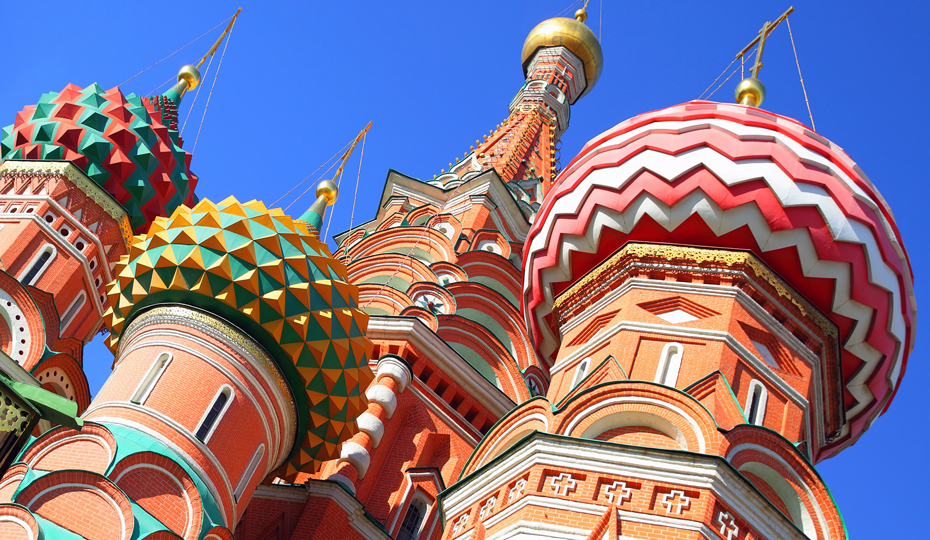 Saint Basil's Cathedral in Russia
