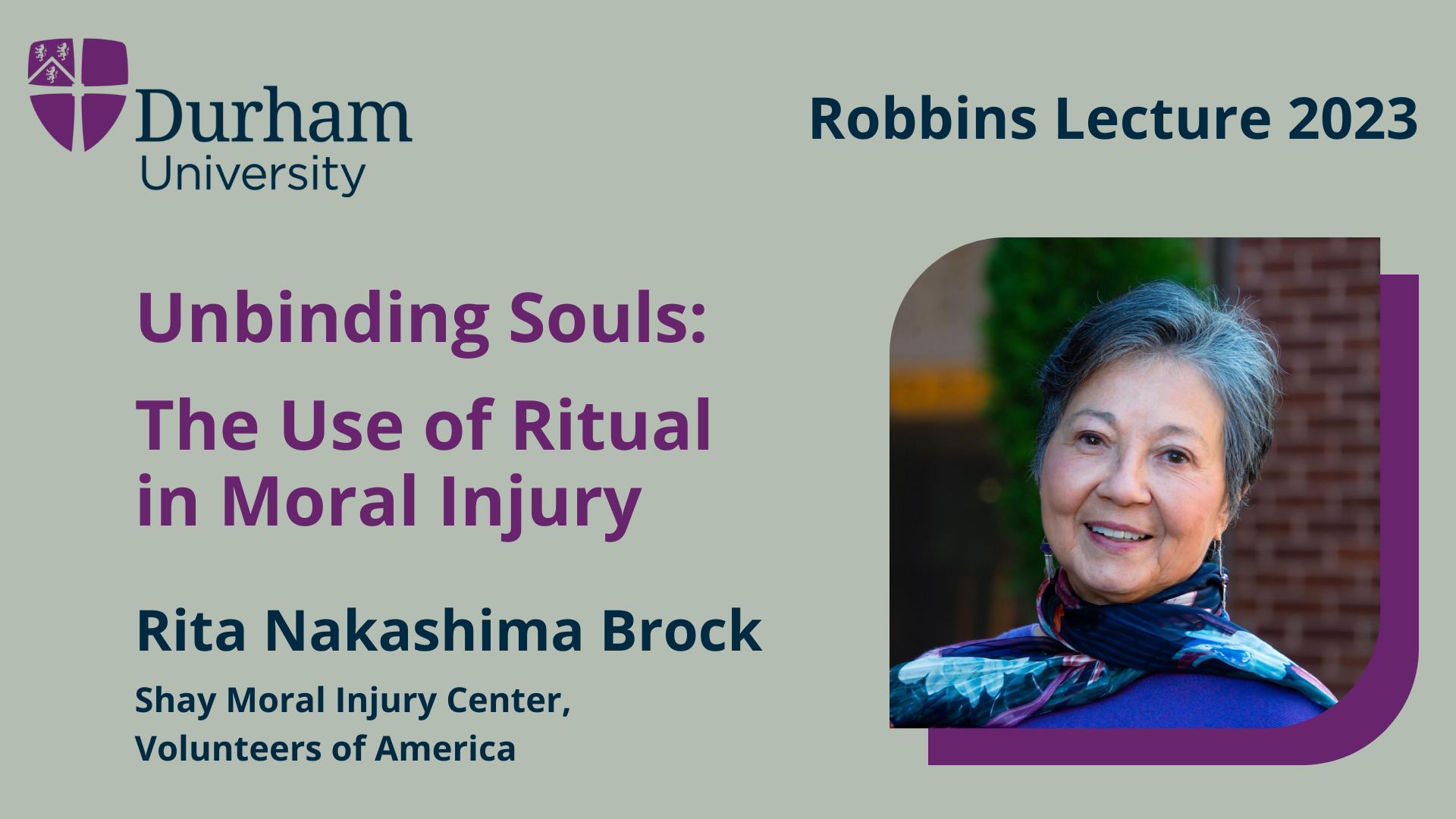 Unbinding Souls: The Use of Ritual in Moral Injury, by Rita Nakashima Brock