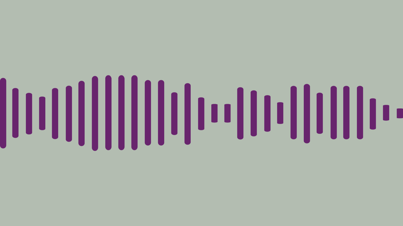 A sound wave