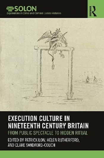 Book cover image from Execution Culture in Nineteenth Century Britain