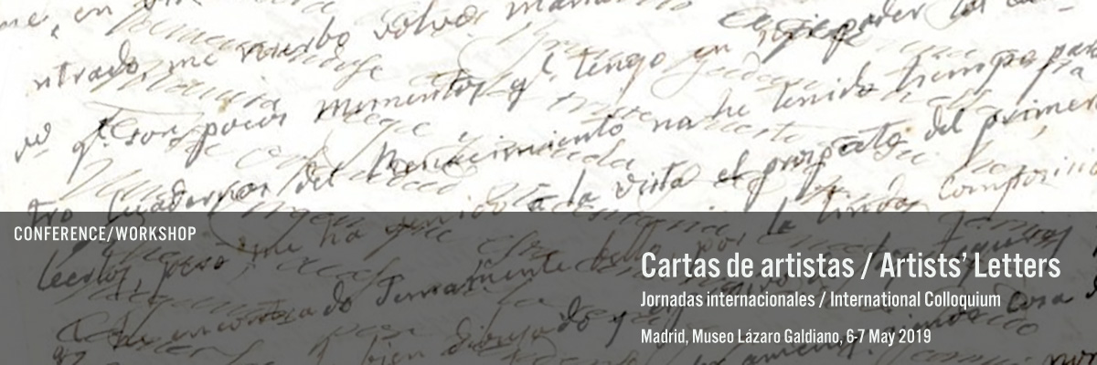 Cartas de artistas / Artists' Letters