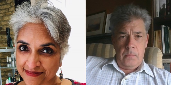 picture of Professors Nayanika Mookerjee and Patrick Zuk