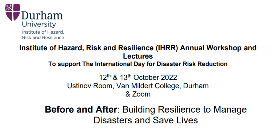 IHRR Annual Conference 2022 full programme