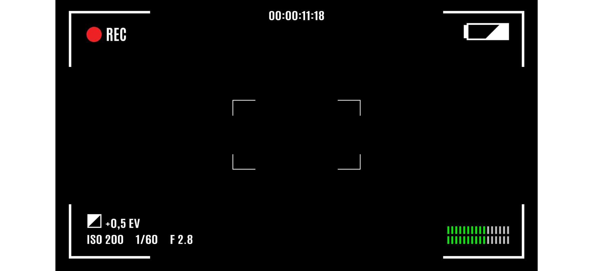 a blank screen recording