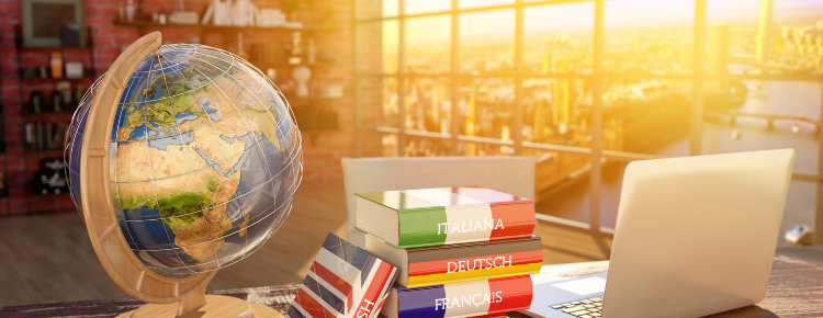 Globe and language books