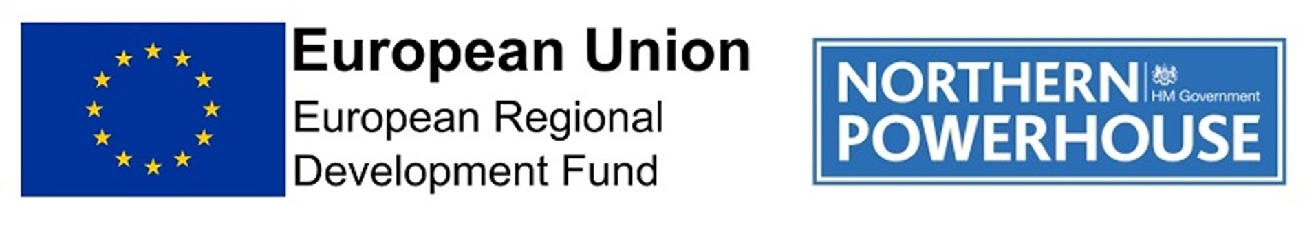 Logo of the European Regional Development Fund and Northern Powerhouse