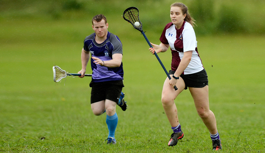 TMixed Lacrosse played at the Festival of Sport