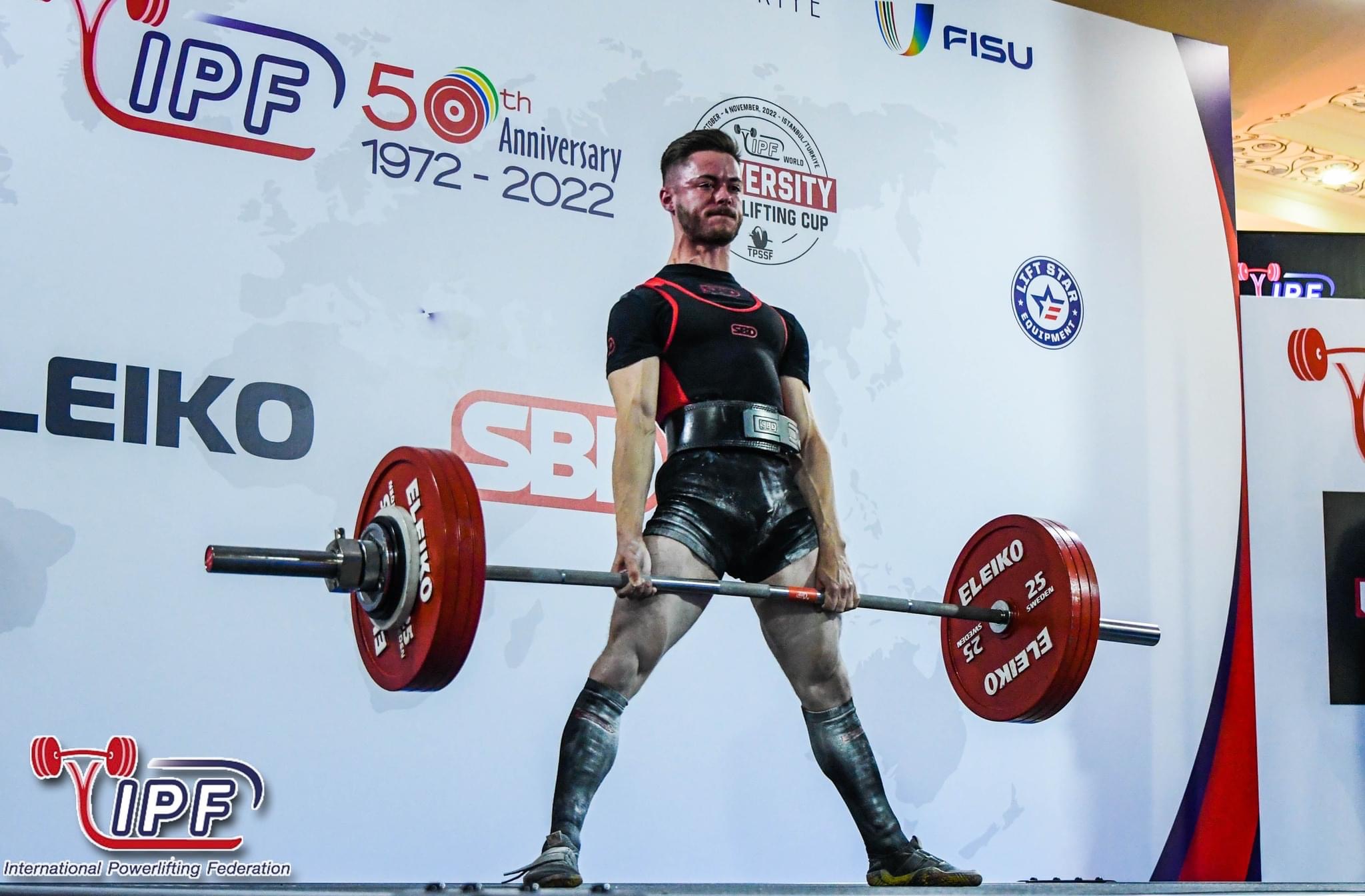 Bailey James deadlift