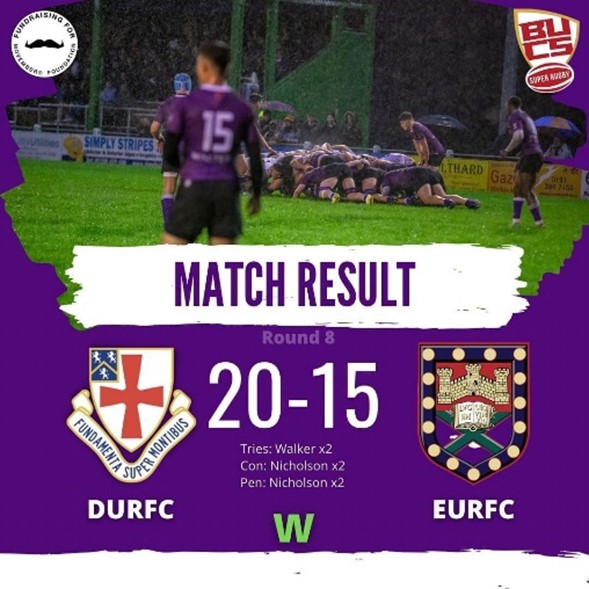 DURFC match result