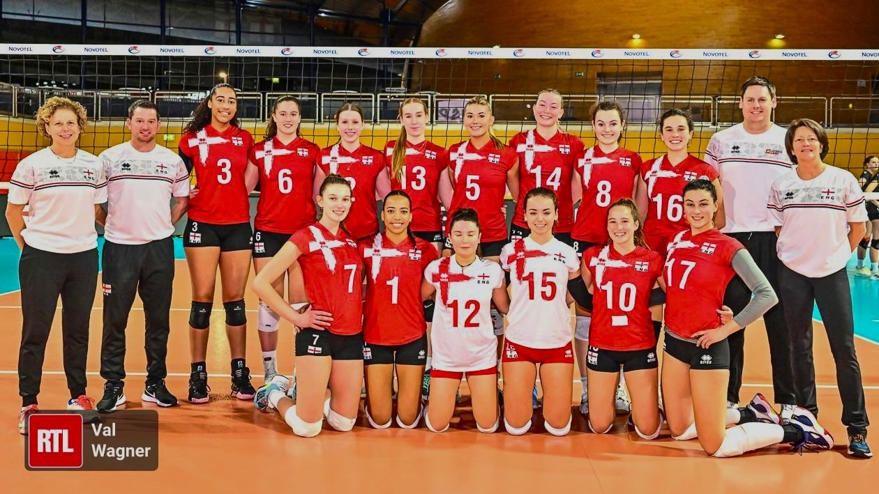 Volleyball GB team photo