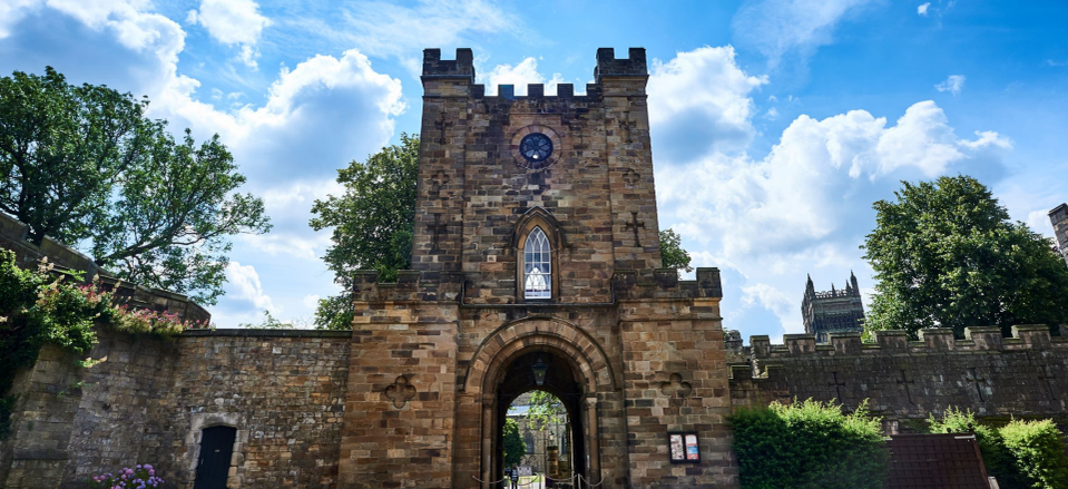 Image of the Castle gatehouse on a sunny day