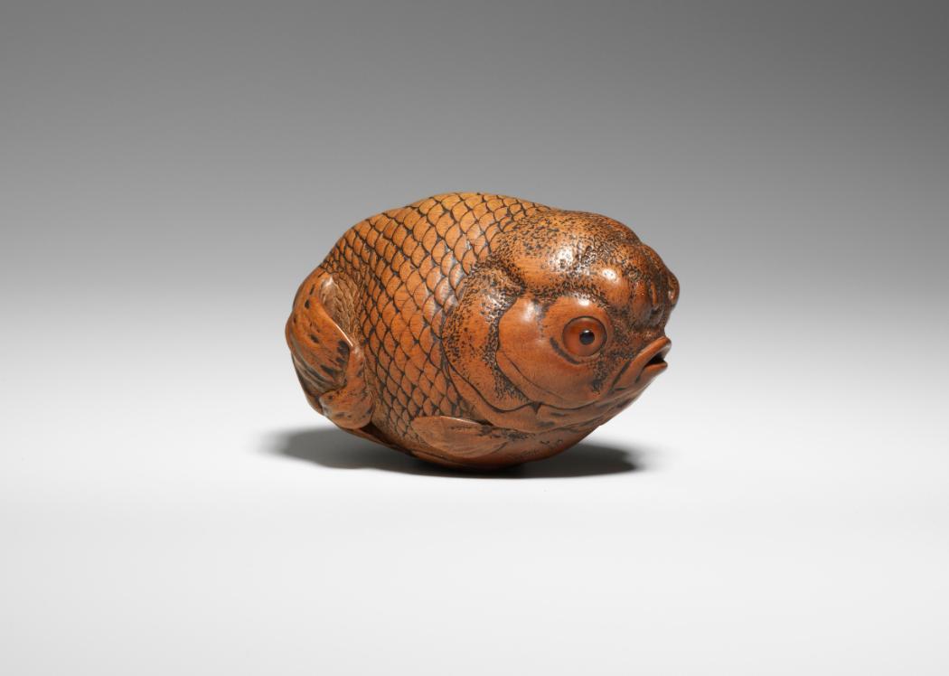 Goldfish netsuke, early 1800s © Trustees of the British Museum